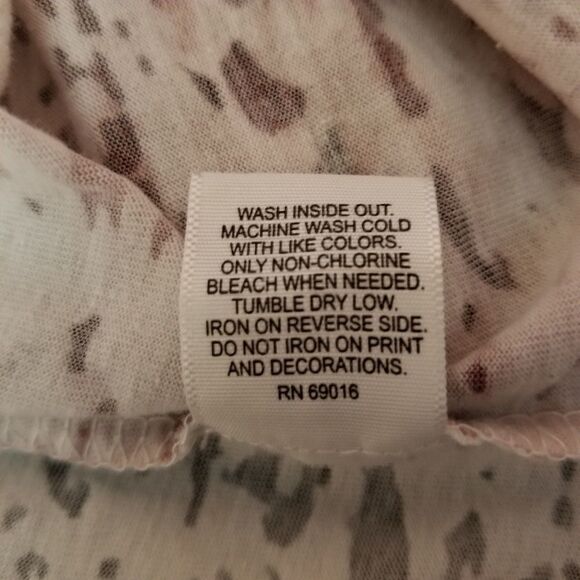 Relativity Abstract Print Burnout Tee. Size L. - Picture 8 of 8